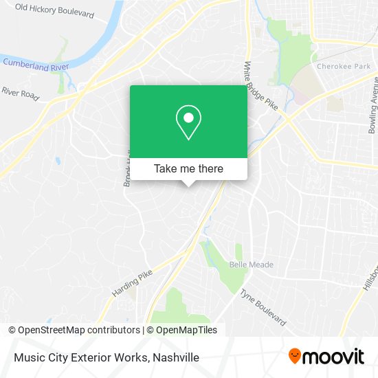 Mapa de Music City Exterior Works