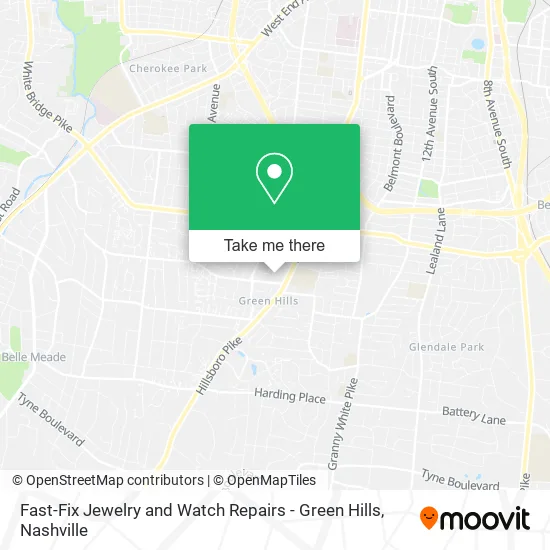 Fast-Fix Jewelry and Watch Repairs - Green Hills map