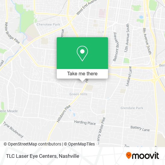 Mapa de TLC Laser Eye Centers