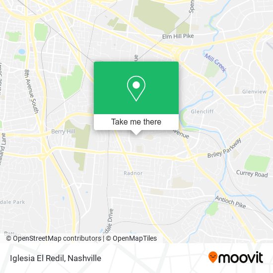 Mapa de Iglesia El Redil