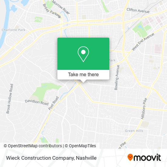 Wieck Construction Company map