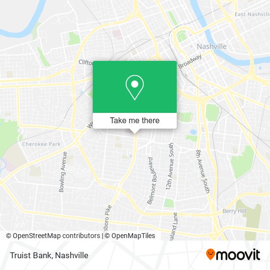 Truist Bank map