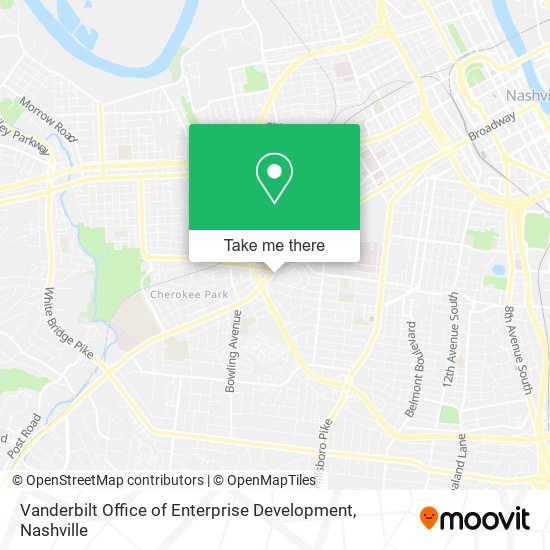 Vanderbilt Office of Enterprise Development map