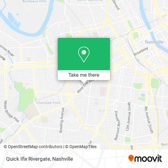 Mapa de Quick Ifix Rivergate