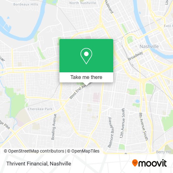 Thrivent Financial map