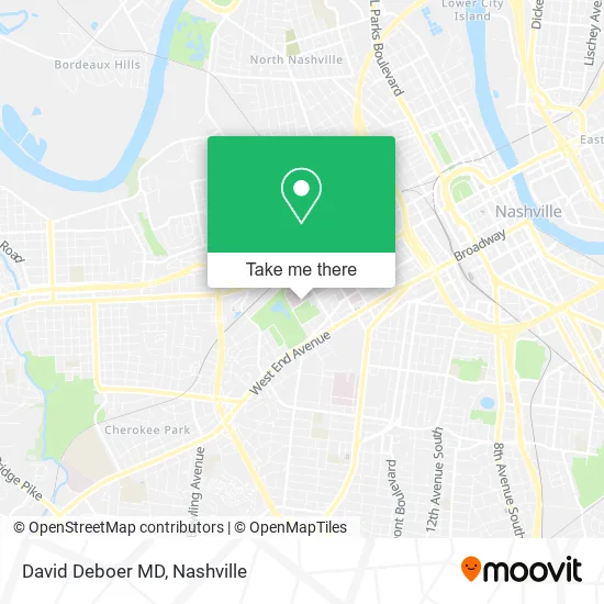 David Deboer MD map