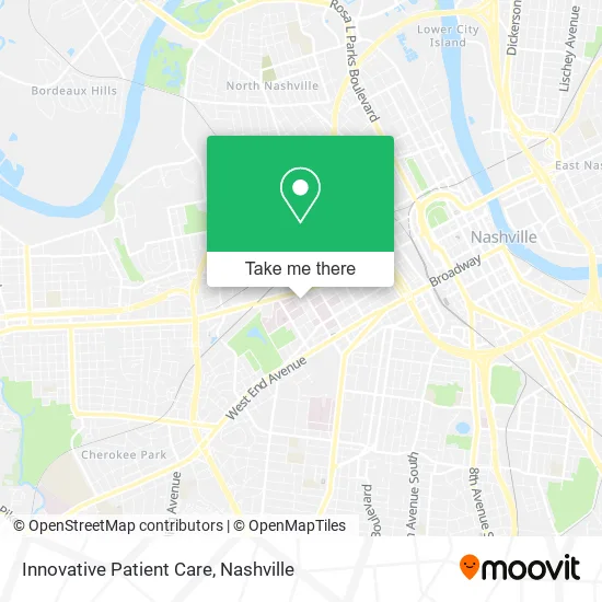 Innovative Patient Care map