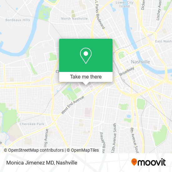 Monica Jimenez MD map