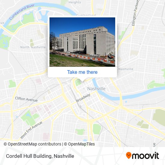 Cordell Hull Building map