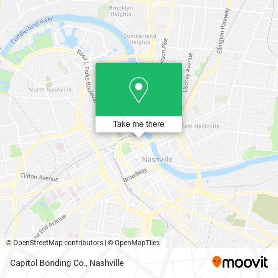 Capitol Bonding Co. map