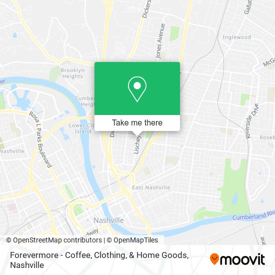 Mapa de Forevermore - Coffee, Clothing, & Home Goods