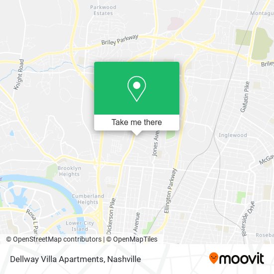 Dellway Villa Apartments map