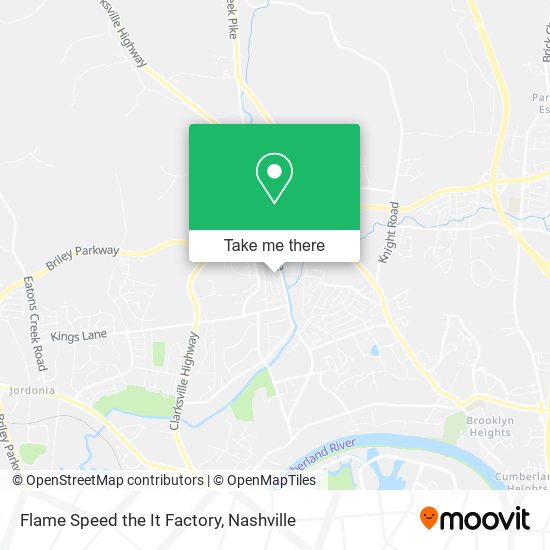 Mapa de Flame Speed the It Factory