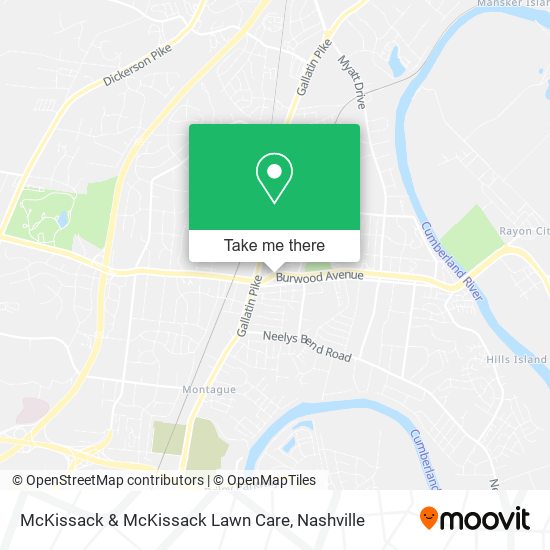 McKissack & McKissack Lawn Care map