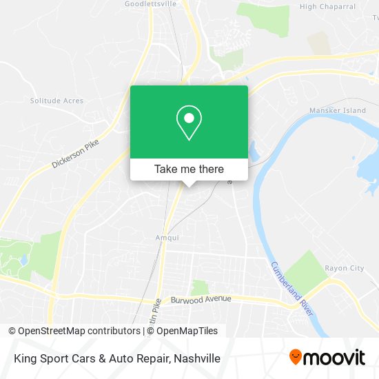 Mapa de King Sport Cars & Auto Repair