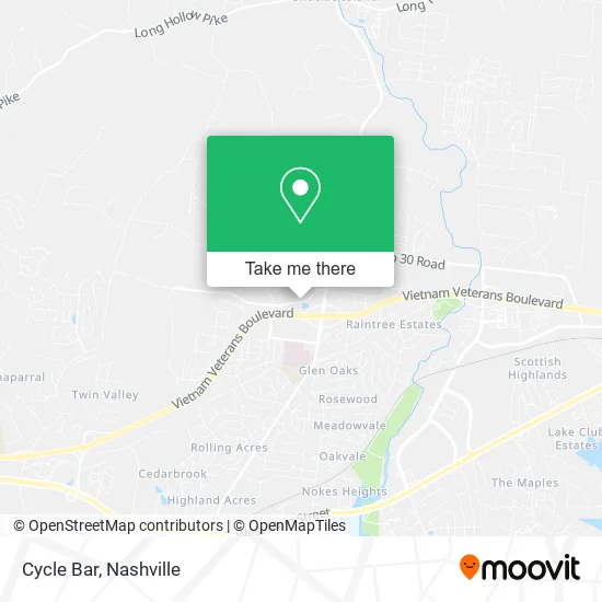 Cycle Bar map