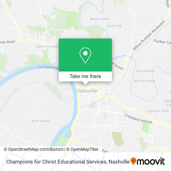 Mapa de Champions for Christ Educational Services