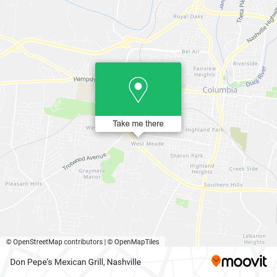 Don Pepe's Mexican Grill map