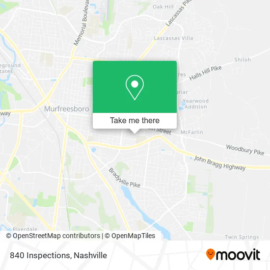 840 Inspections map