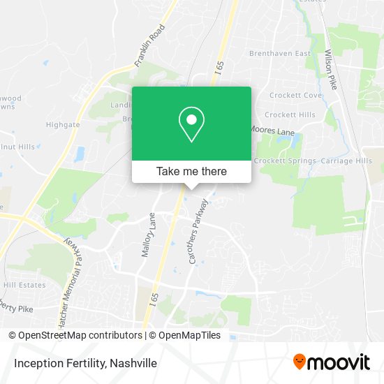 Inception Fertility map