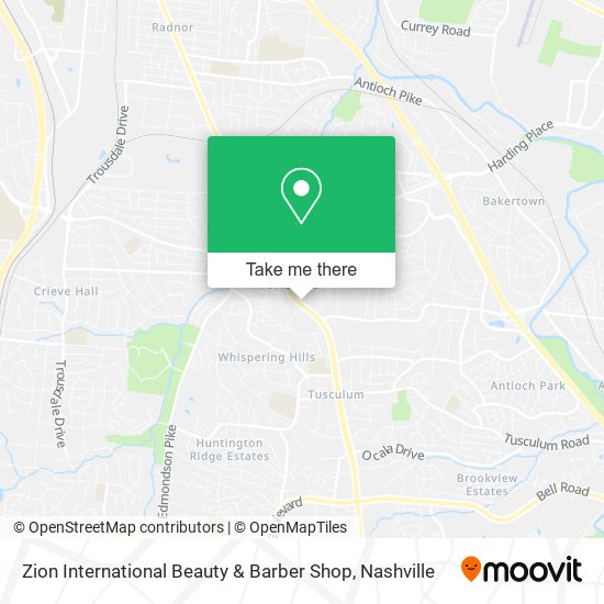 Zion International Beauty & Barber Shop map