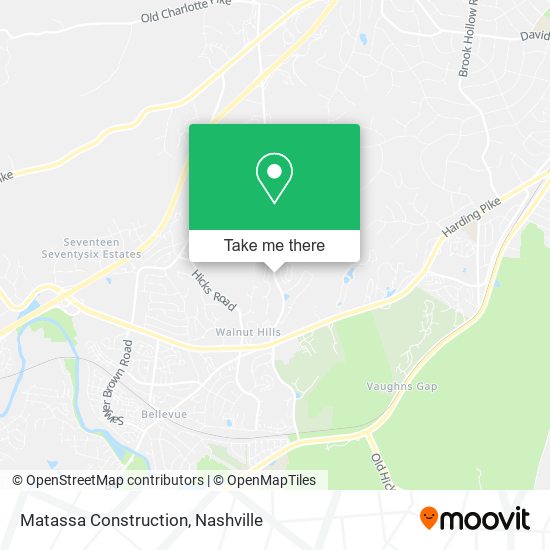 Mapa de Matassa Construction