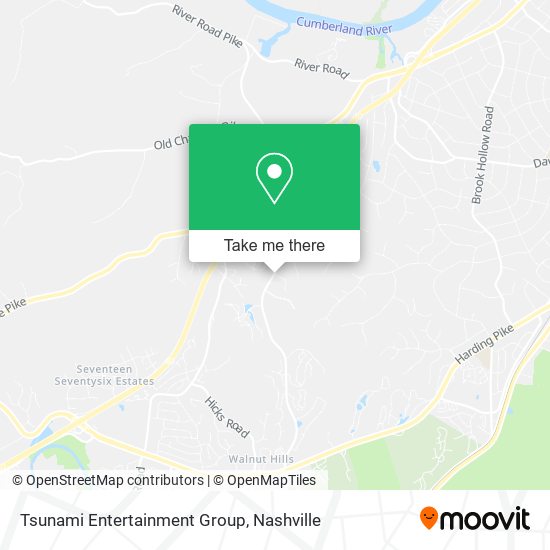 Tsunami Entertainment Group map