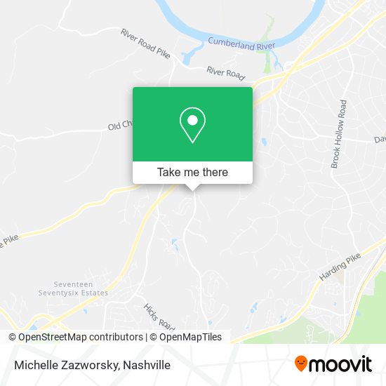 Michelle Zazworsky map