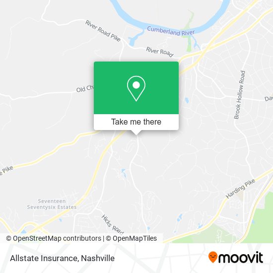 Mapa de Allstate Insurance