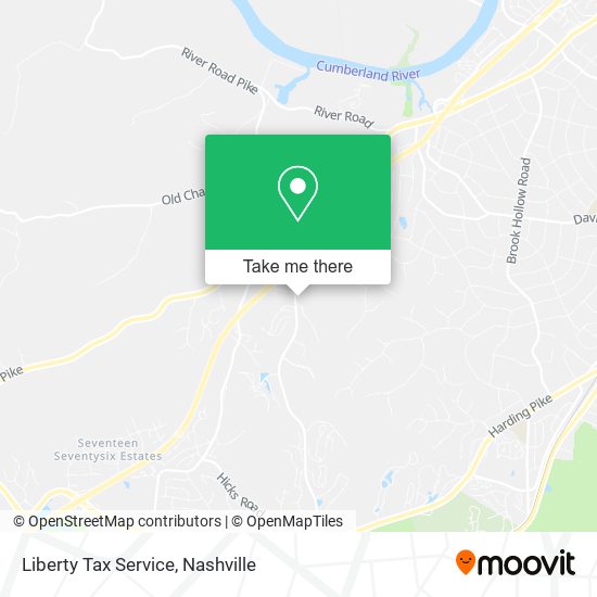 Mapa de Liberty Tax Service