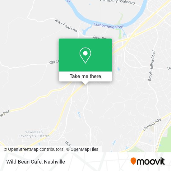 Mapa de Wild Bean Cafe