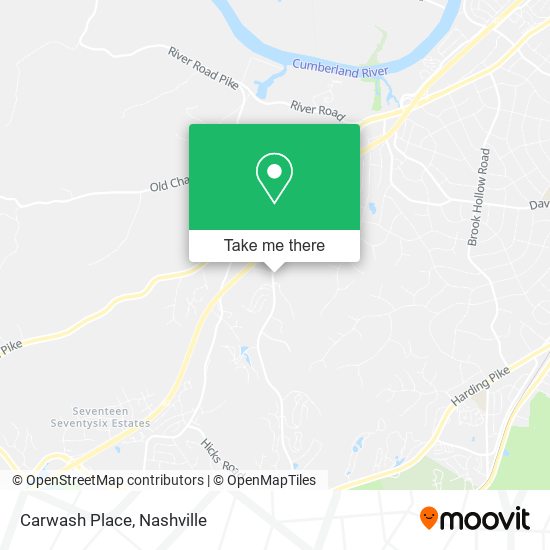 Mapa de Carwash Place