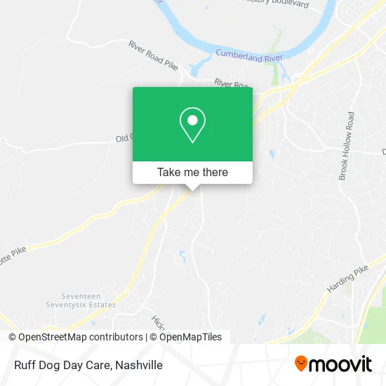 Ruff Dog Day Care map