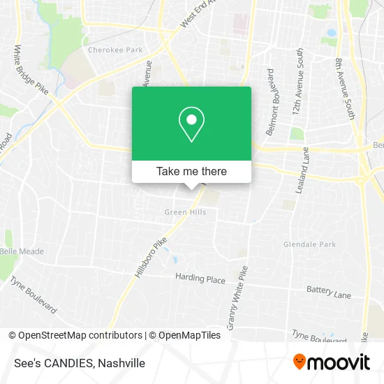 See's CANDIES map