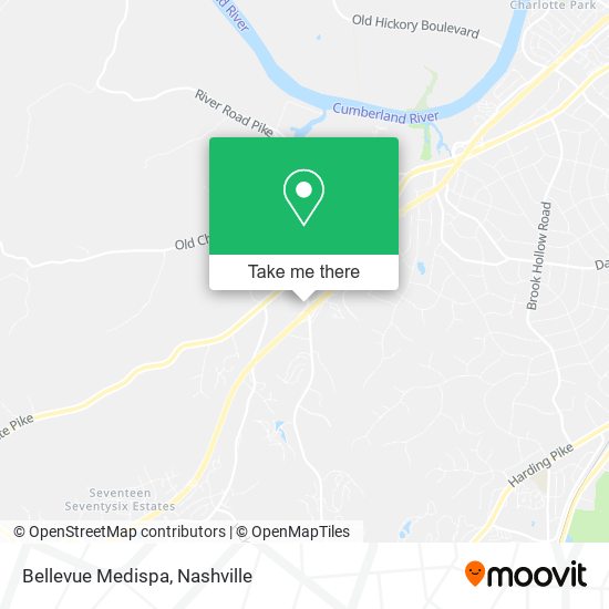 Bellevue Medispa map