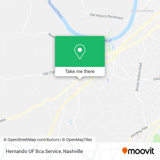 Hernando UF Bca Service map