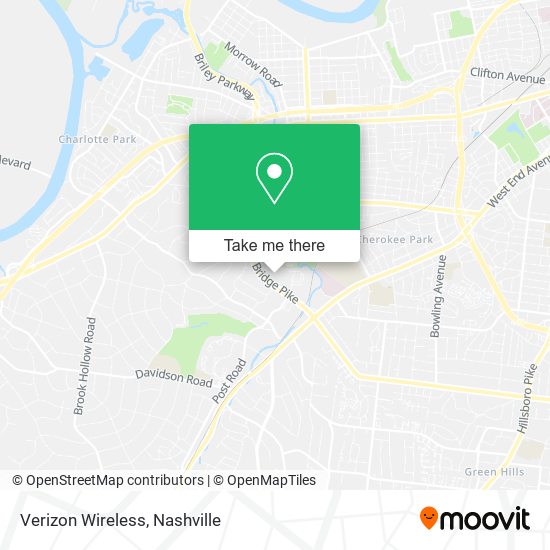 Mapa de Verizon Wireless