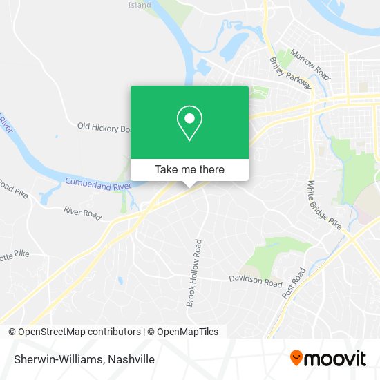 Sherwin-Williams map