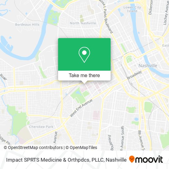 Impact SPRTS Medicine & Orthpdcs, PLLC map