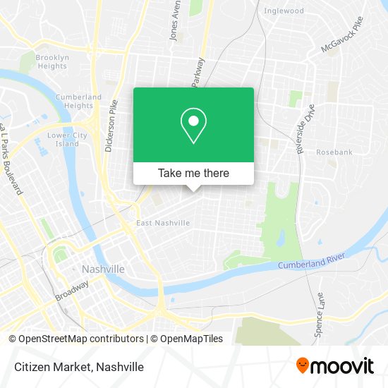 Mapa de Citizen Market