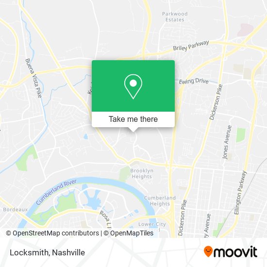 Locksmith map