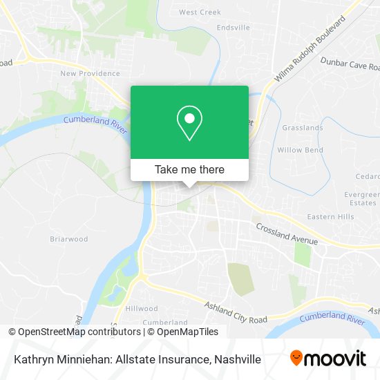 Mapa de Kathryn Minniehan: Allstate Insurance