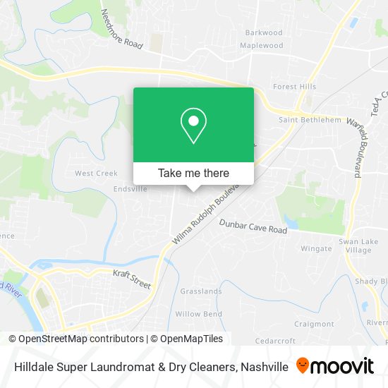 Hilldale Super Laundromat & Dry Cleaners map
