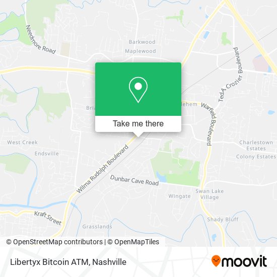 Libertyx Bitcoin ATM map