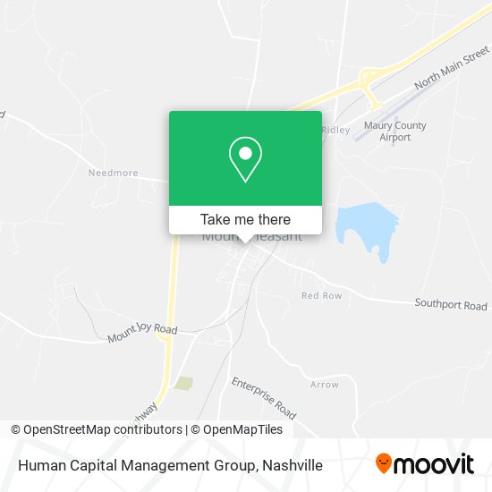 Human Capital Management Group map