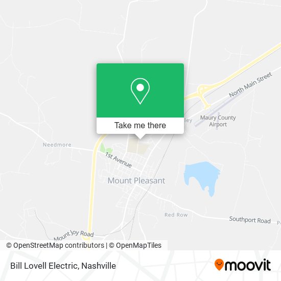 Bill Lovell Electric map