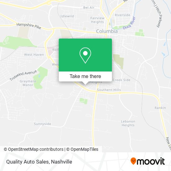 Mapa de Quality Auto Sales