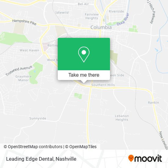 Leading Edge Dental map