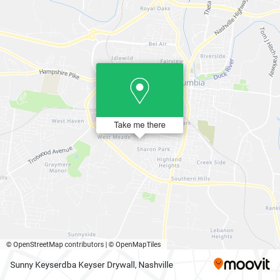 Sunny Keyserdba Keyser Drywall map