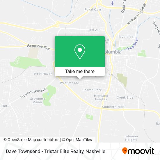 Dave Townsend - Tristar Elite Realty map